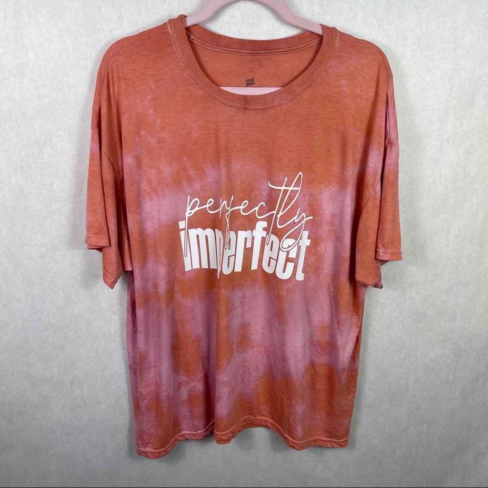 Tie Dye Handmade Graphic Tee Perfectly Imperfect